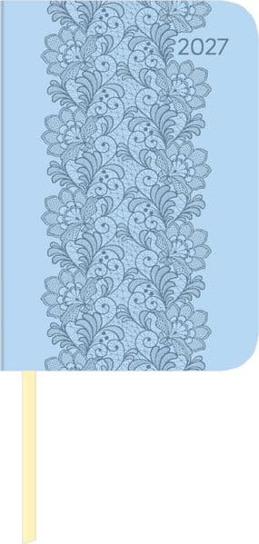 Lady Journal Mini Deluxe Hellblau 2027