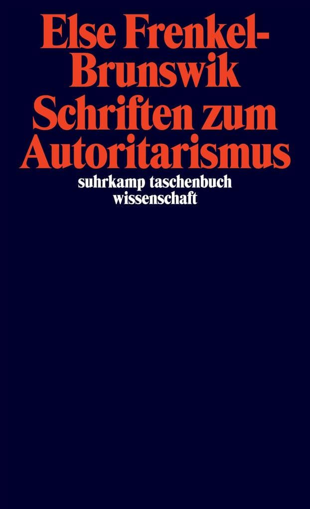 Schriften zum Autoritarismus