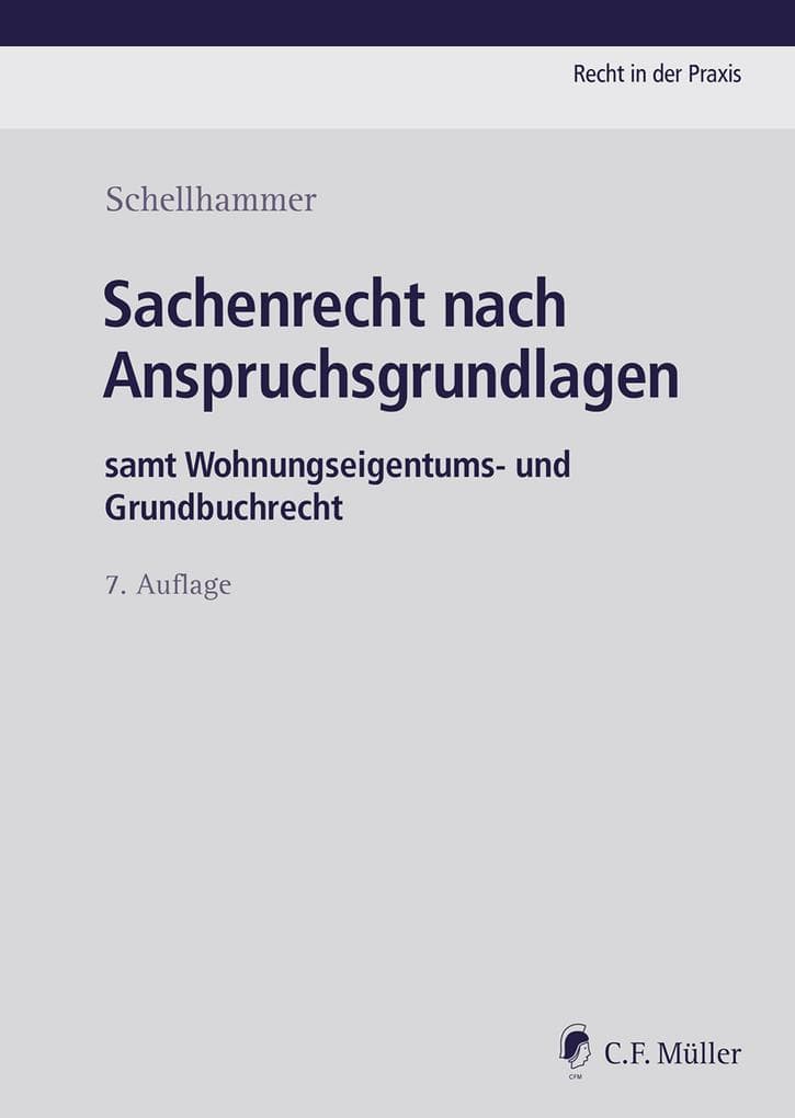 Sachenrecht nach Anspruchsgrundlagen