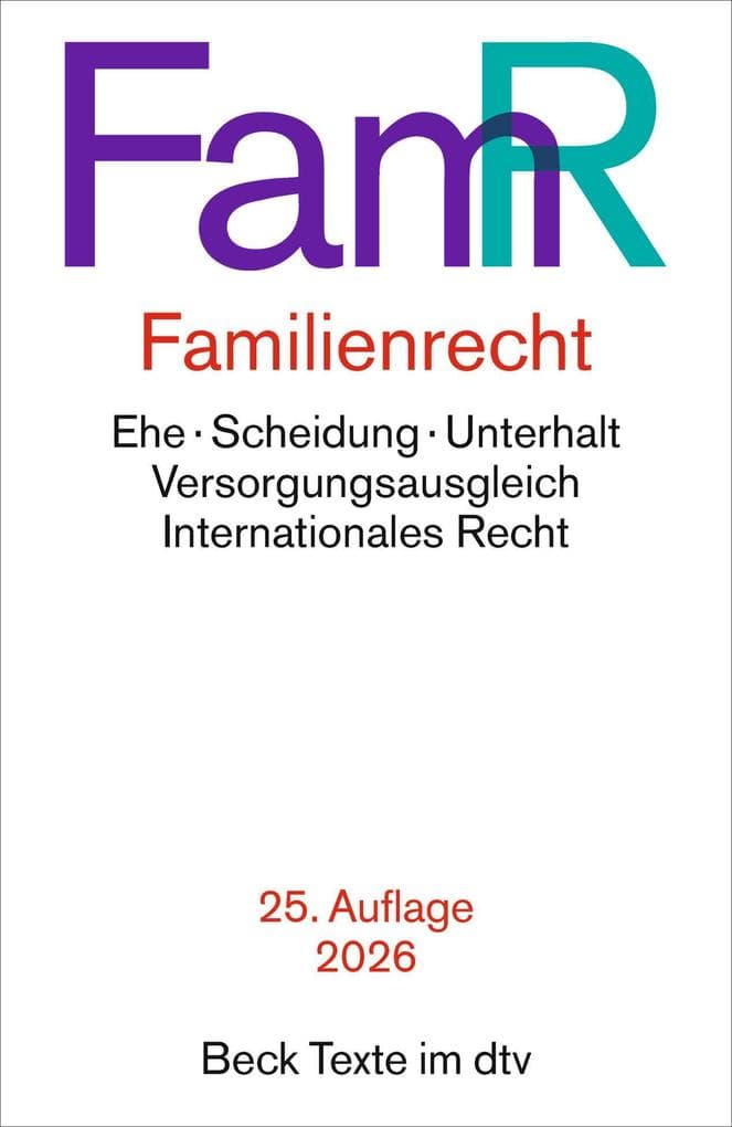Familienrecht. FamR