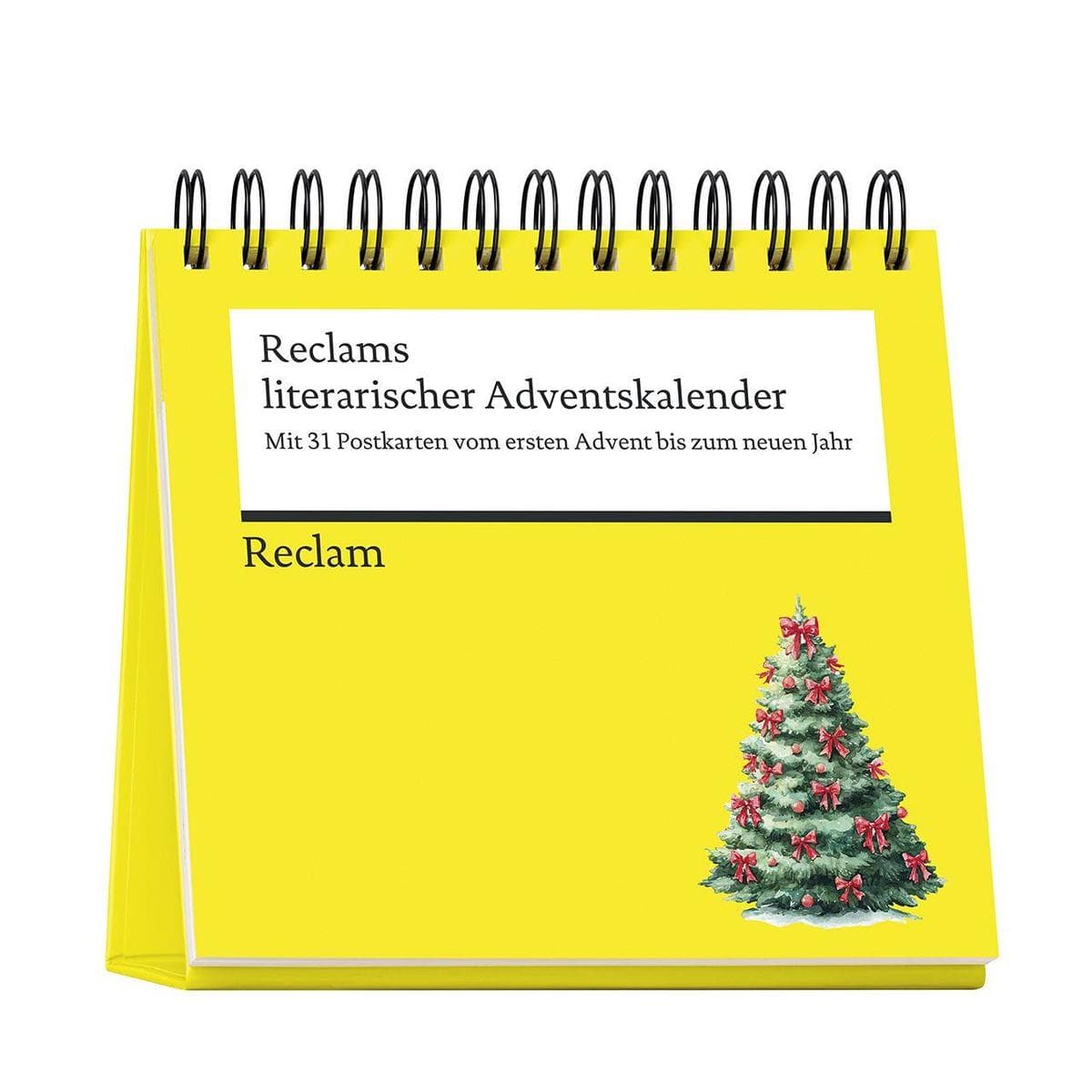 Reclams literarischer Adventskalender. Mit 31 Postkarten vom ersten Advent bis zum neuen Jahr
