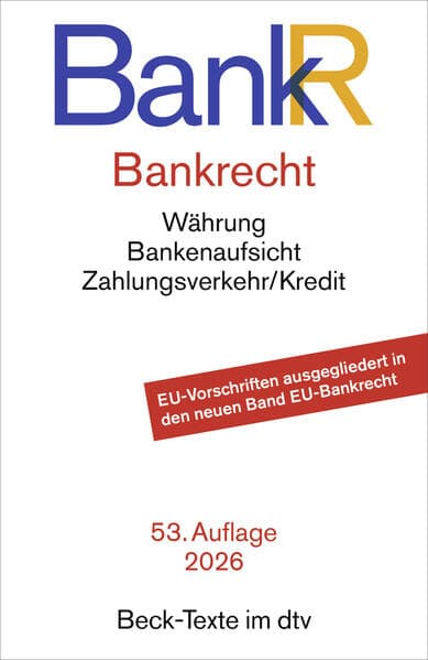 Bankrecht. BankR