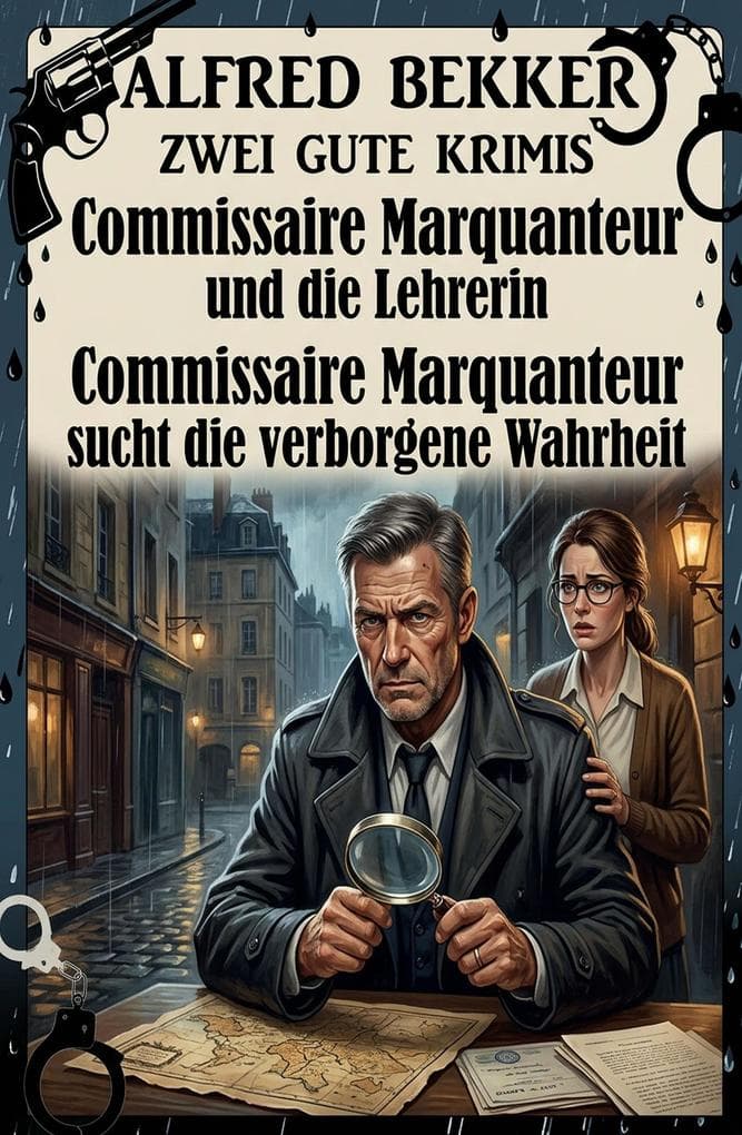 Zwei gute Krimis: Commissaire Marquanteur und die Lehrerin / Commissaire Marquanteur sucht die verborgene Wahrheit