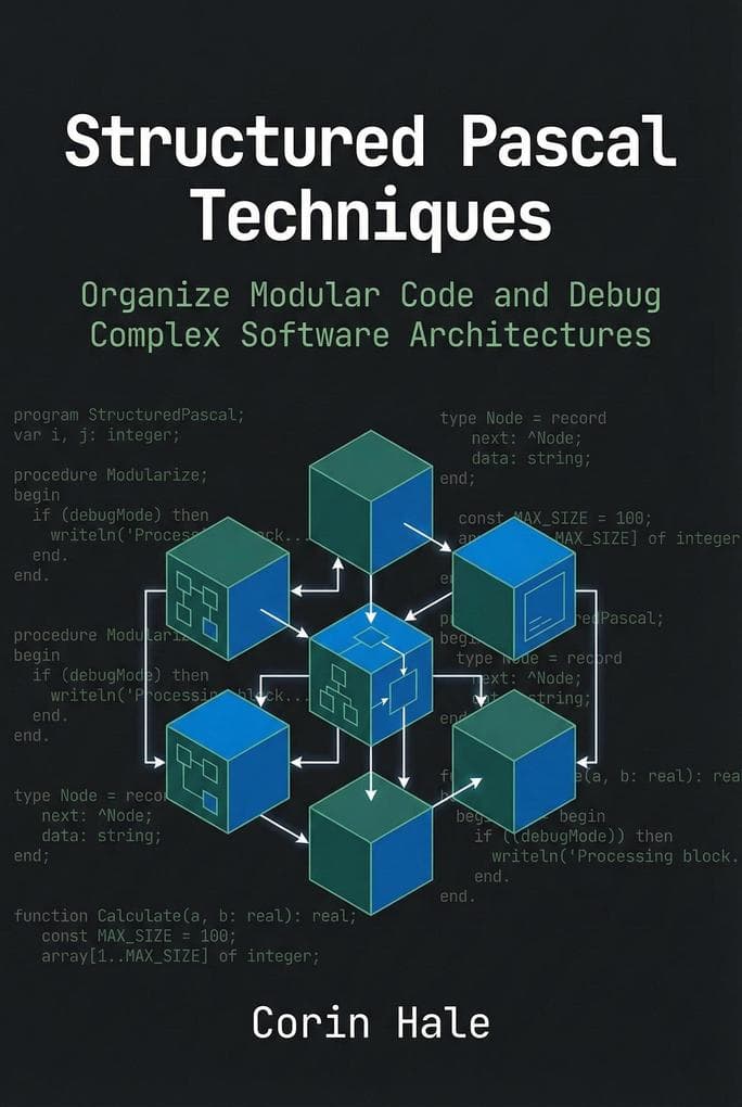 Structured Pascal Techniques: Organize Modular Code and Debug Complex Software Architectures (Practical Systems Programming with Pascal, #2)