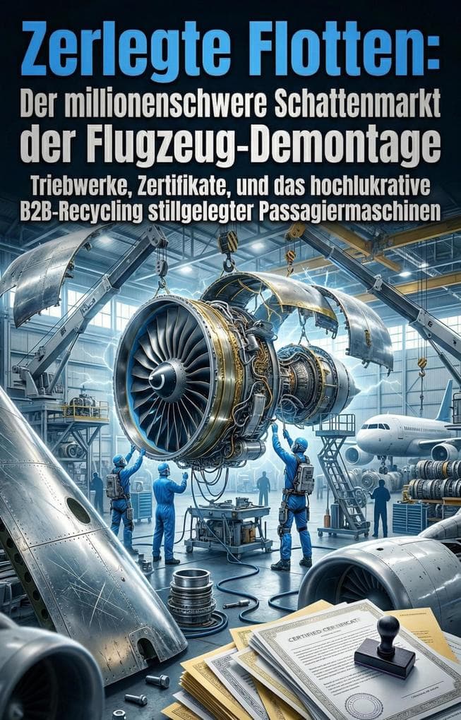 Zerlegte Flotten: Der millionenschwere Schattenmarkt der Flugzeug-Demontage
