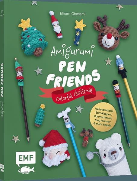 Amigurumi Pen Friends - Colorful Christmas