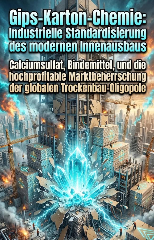 Gips-Karton-Chemie: Industrielle Standardisierung des modernen Innenausbaus