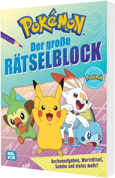 Pokémon Activity-Buch: Der große Rätselblock