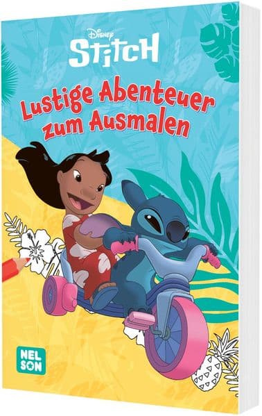 Disney Kreative Beschäftigung: Stitch: Lustige Abenteuer zum Ausmalen
