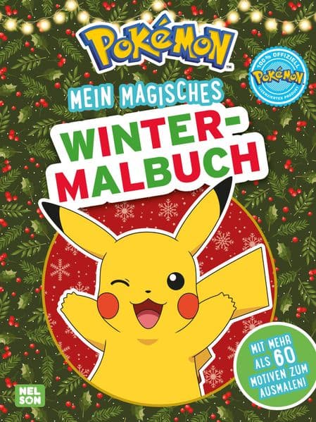 Pokémon Activity-Buch: Mein magisches Winter-Malbuch