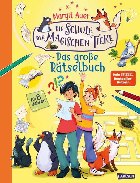 Die Schule der magischen Tiere Beschäftigung: Das große Rätselbuch