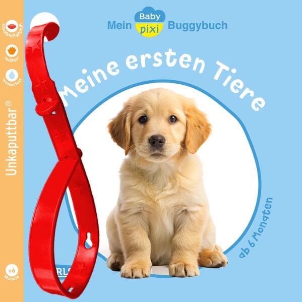 Baby Pixi (unkaputtbar) 183: Mein Baby-Pixi-Buggybuch: Meine ersten Tiere