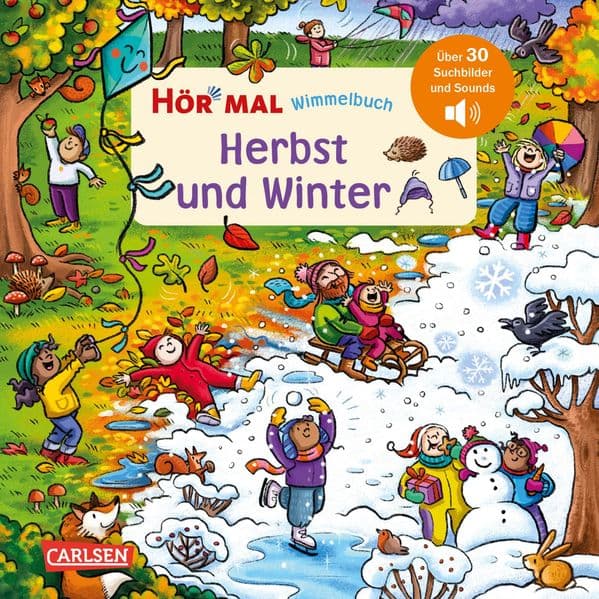 Hör mal (Soundbuch): Wimmelbuch: Herbst und Winter