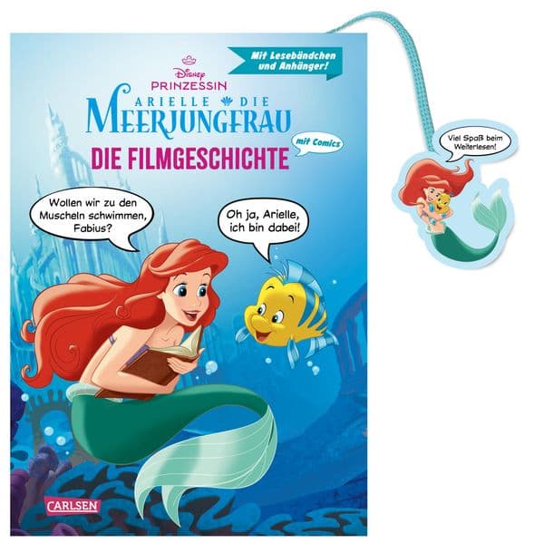 Disney: Die Filmgeschichte mit Comics: Arielle - Mit Lesezeichen