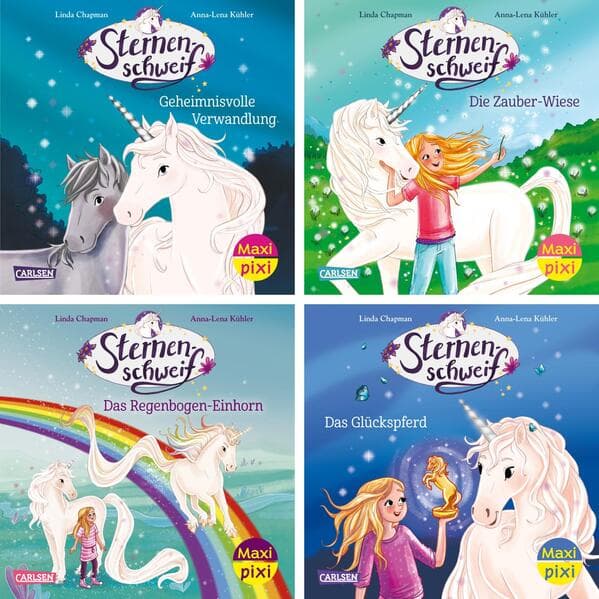 Maxi-Pixi-4er-Set 131: Neues von Sternenschweif (4x1 Exemplar)