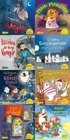 Pixi-8er-Set 312: Pixi in der Geisterbahn (8x1 Exemplar)