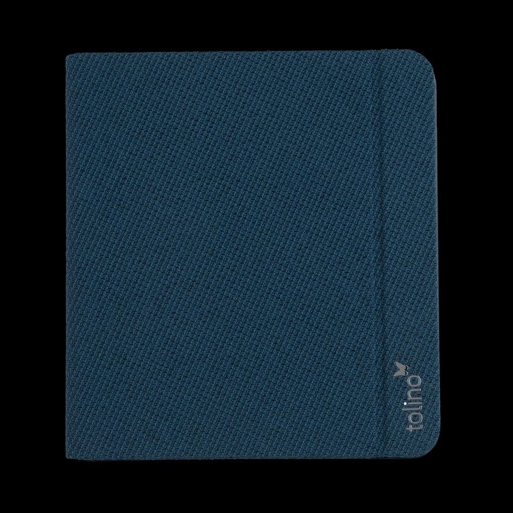 tolino vision color Tasche Premium Blue Weave
