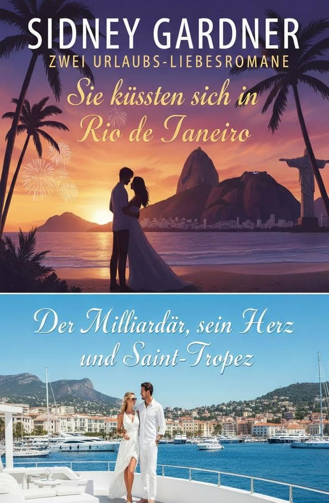 Zwei Urlaubs-Liebesromane: Sie küssten sich in Rio de Janeiro / Der Milliardär, sein Herz und Saint-Tropez