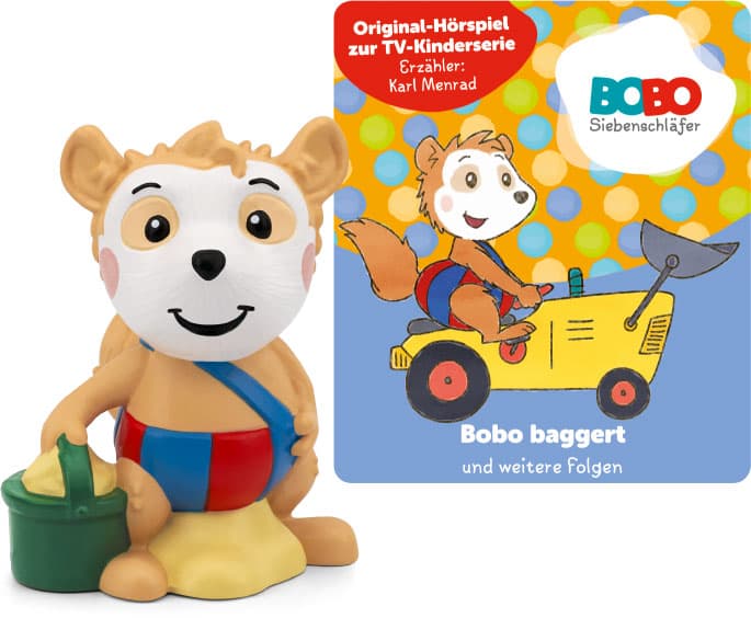 Tonies - Bobo Siebenschläfer: Bobo baggert und weitere Folgen (Neuauflage)
