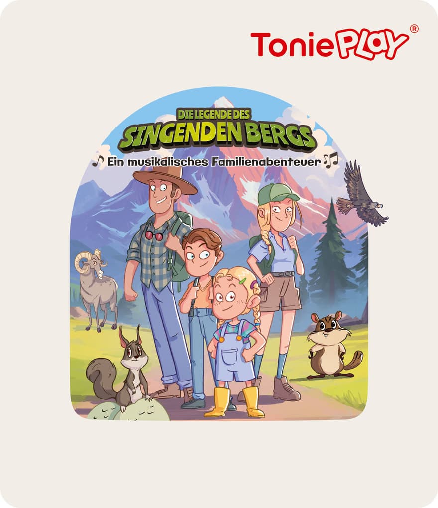 Tonies - Die Legende des singenden Bergs: Ein musikalisches Familienabenteuer (Tonieplay Game S)