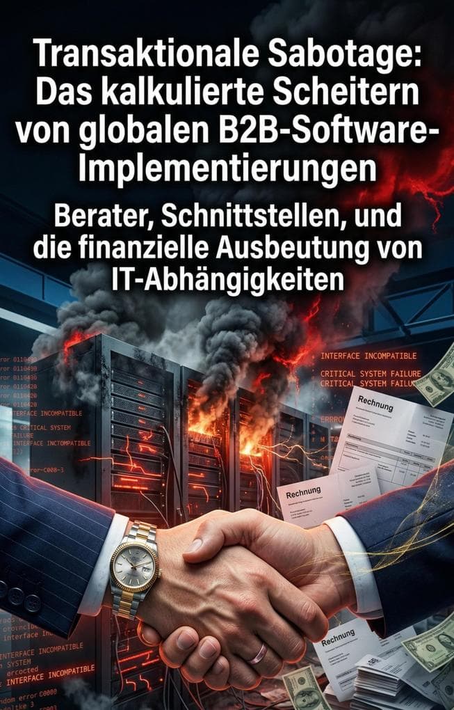 Transaktionale Sabotage: Das kalkulierte Scheitern von globalen B2B-Software-Implementierungen