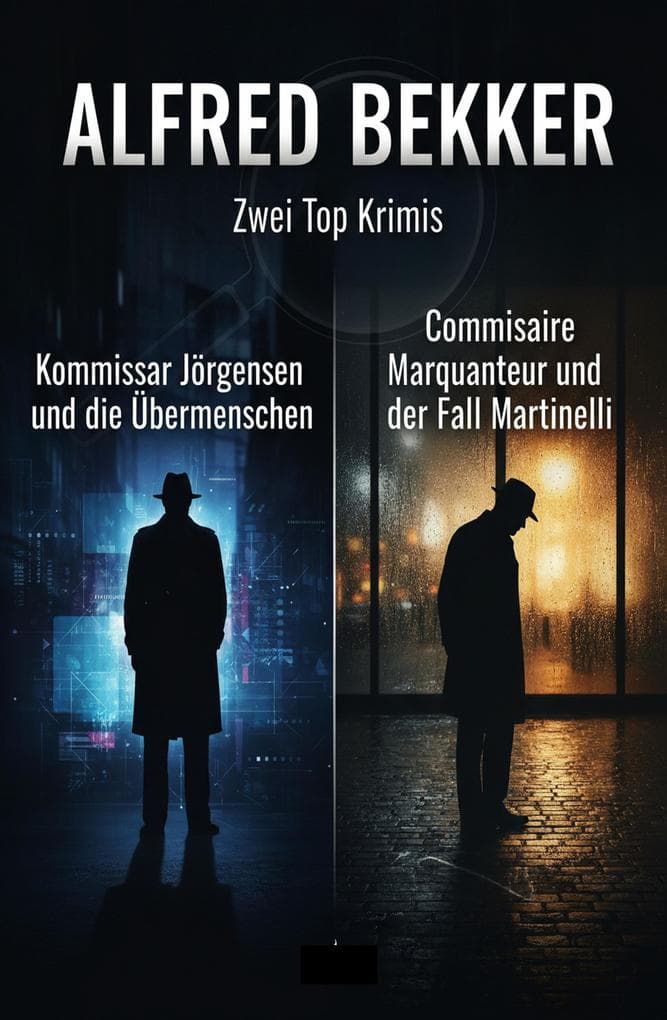 Zwei Top Krimis: Kommissar Jörgensen und die Übermenschen / Commissaire Marquanteur und der Fall Martinelli