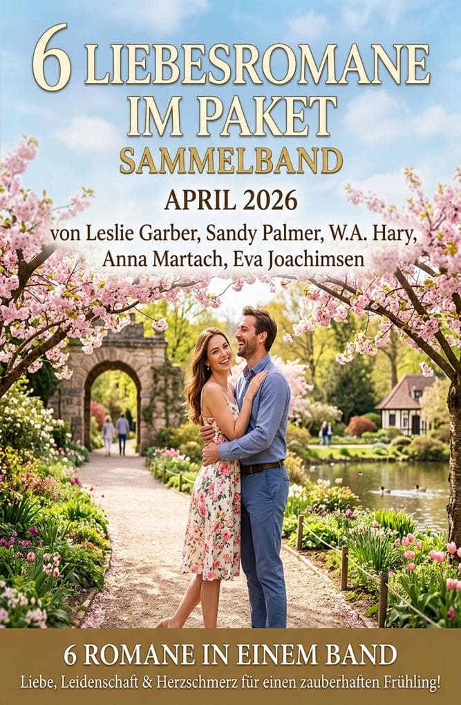 6 Liebesromane im Paket April 2026: Sammelband