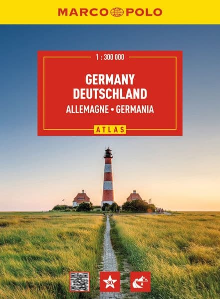 ADAC Reiseatlas 2027/2028 Deutschland 1:200.000, Europa 1:4,5 Mio.