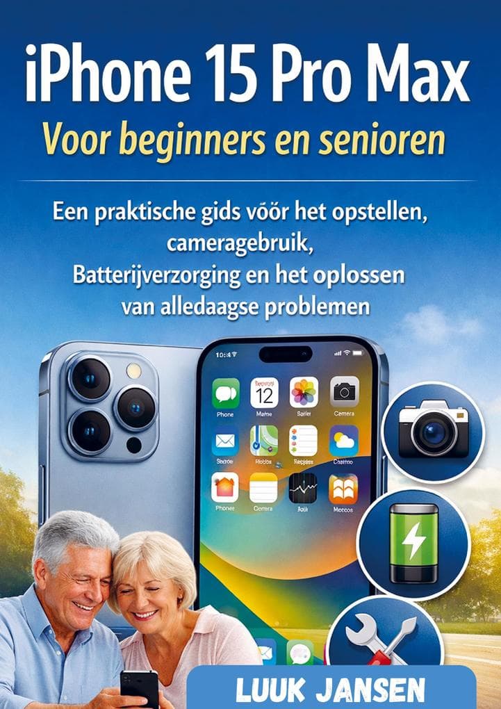 iPhone 15 Pro Max Voor beginners en senioren
