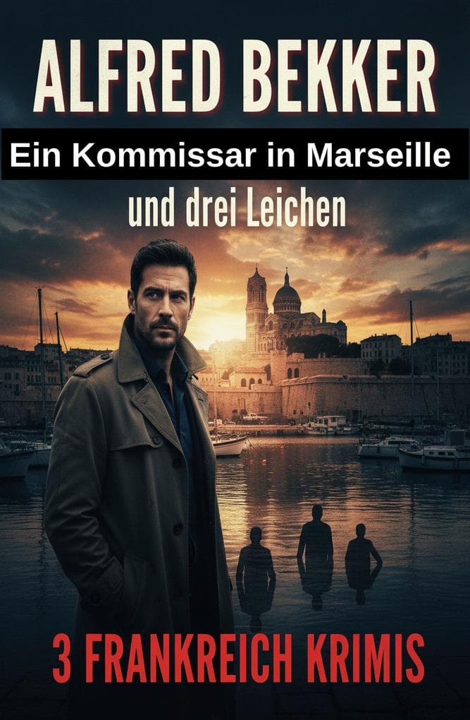 Ein Kommissar in Marseille und drei Leichen: 3 Frankreich Krimis