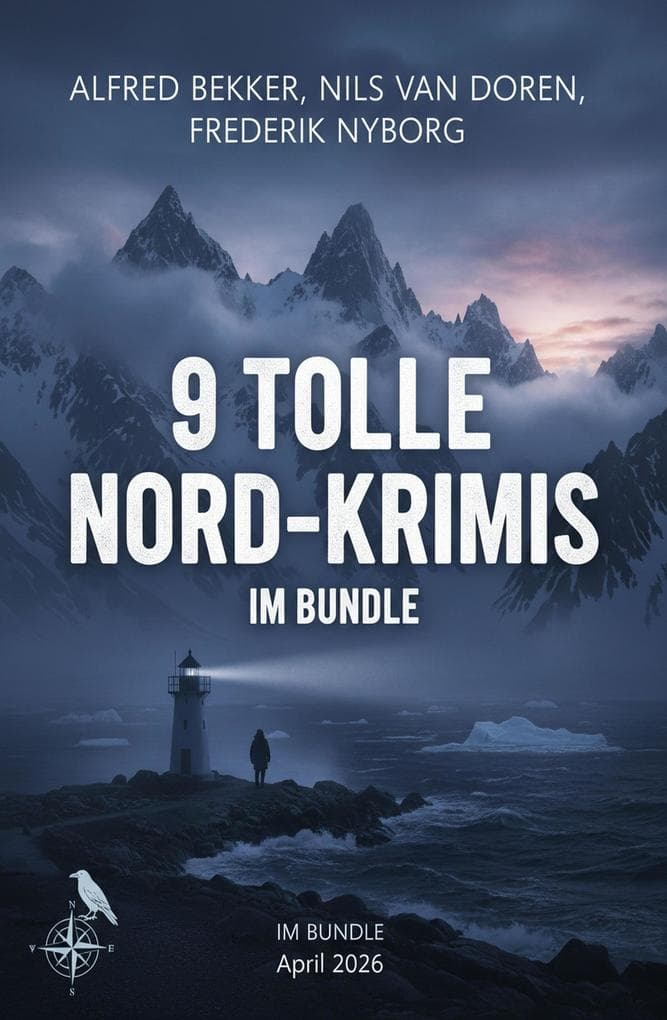 9 Tolle Nord-Krimis im Bundle April 2026