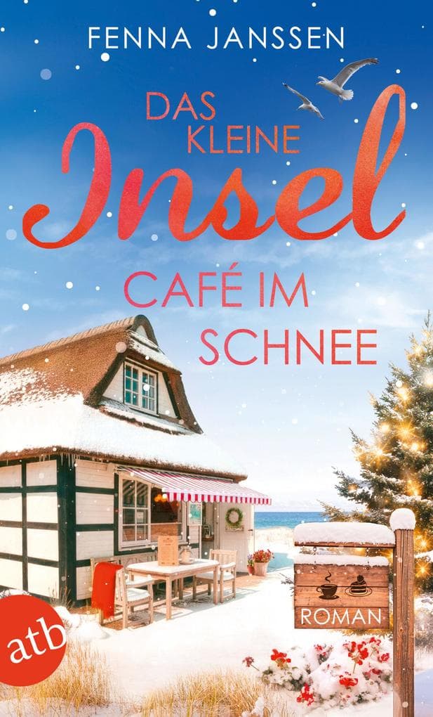Das kleine Inselcafé im Schnee