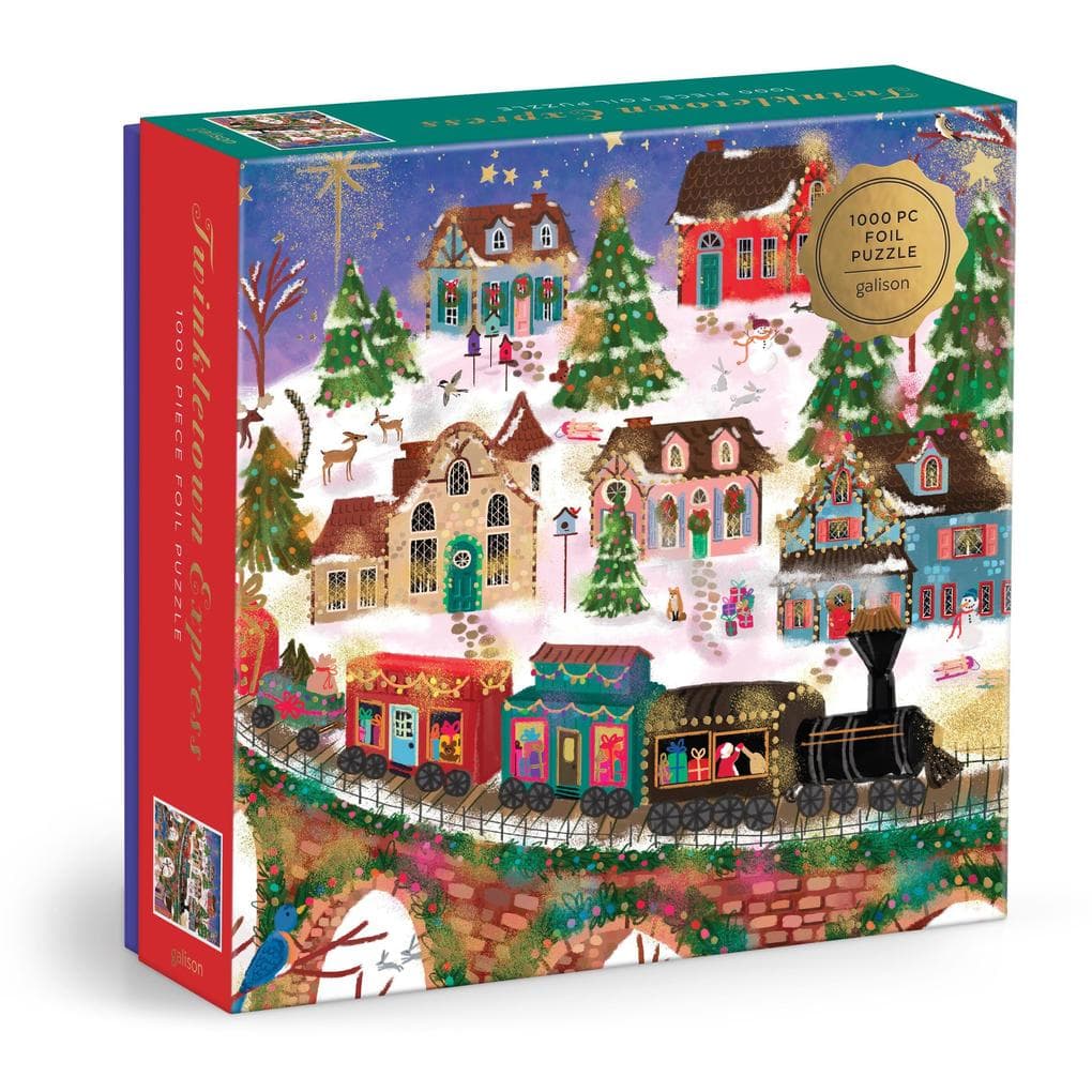 Joy Laforme Twinkletown Express 1000 Piece Foil Puzzle