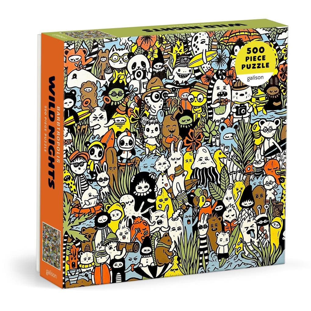 Barbtropolis Wild Nights 500 Piece Puzzle