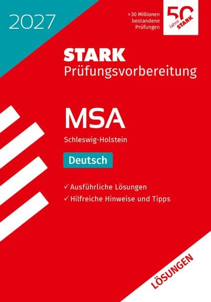 STARK Lösungen zu Deutsch - MSA 2027 Schleswig-Holstein - Prüfungsvorbereitung