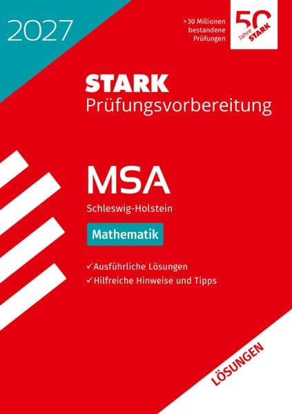 STARK Lösungen zu Mathematik - MSA 2027 Schleswig-Holstein - Prüfungsvorbereitung