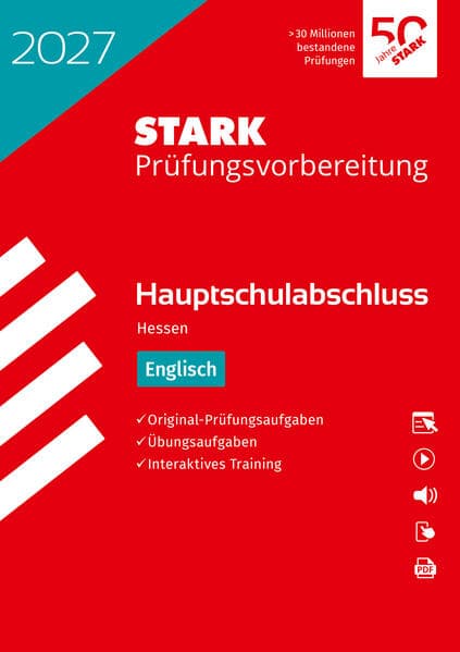 STARK Englisch - Hauptschulabschluss 2027 Hessen - Prüfungsvorbereitung
