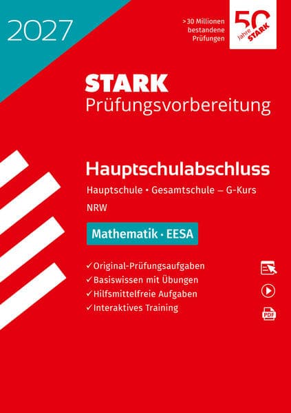 STARK Mathematik - Hauptschulabschluss (EESA) 2027 NRW - Prüfungsvorbereitung