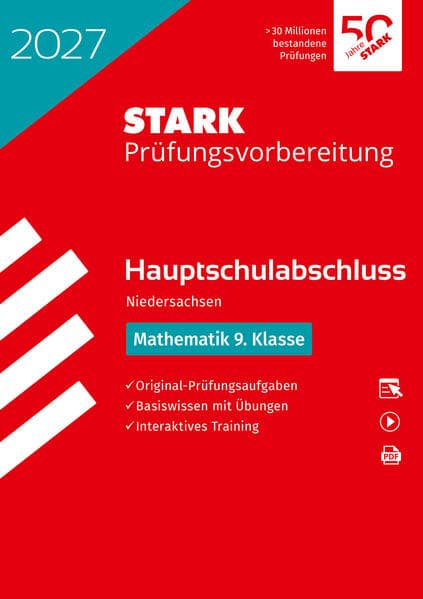 STARK Mathematik 9. Klasse - Hauptschulabschluss 2027 Niedersachsen - Prüfungsvorbereitung