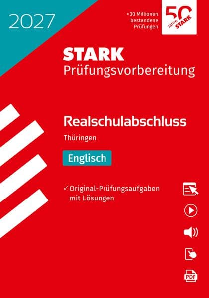 STARK Englisch - Realschulabschluss 2027 Thüringen - Prüfungsvorbereitung