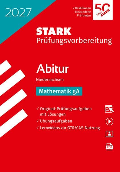 STARK Mathematik gA - Abitur 2027 Niedersachsen - Prüfungsvorbereitung