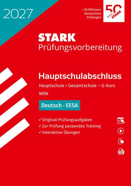 STARK Deutsch - Hauptschulabschluss (EESA) 2027 NRW - Prüfungsvorbereitung