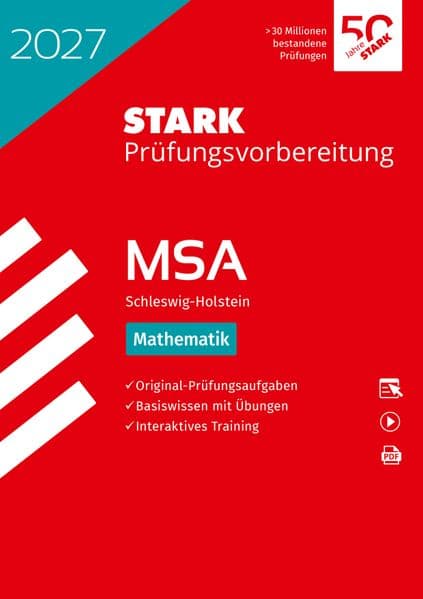 STARK Mathematik - MSA 2027 Schleswig-Holstein - Prüfungsvorbereitung
