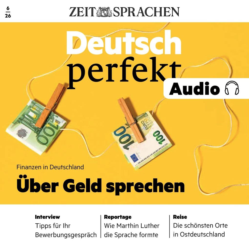 Deutsch perfekt Audio - Über Geld sprechen