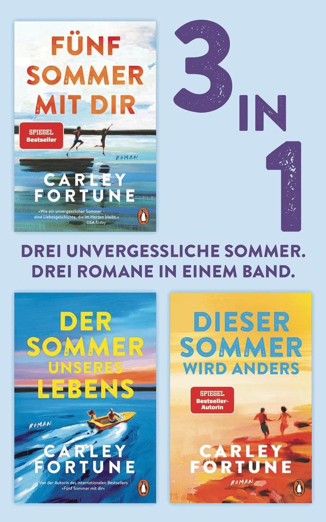 Fünf Sommer mit dir / Der Sommer unseres Lebens / Dieser Sommer wird anders (3in1 Bundle)