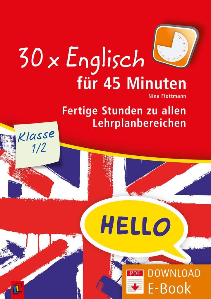 30 x Englisch für 45 Minuten - Klasse 1/2