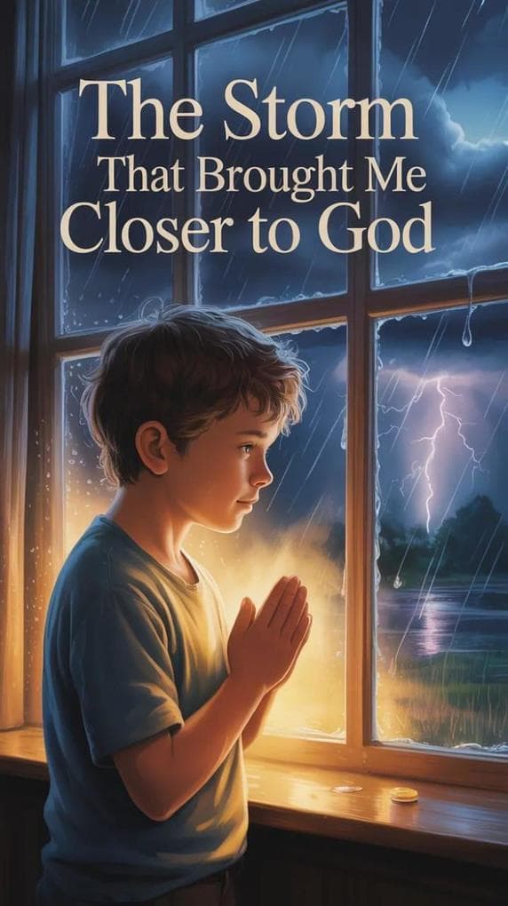 The Storm That Brought Me Closer to God