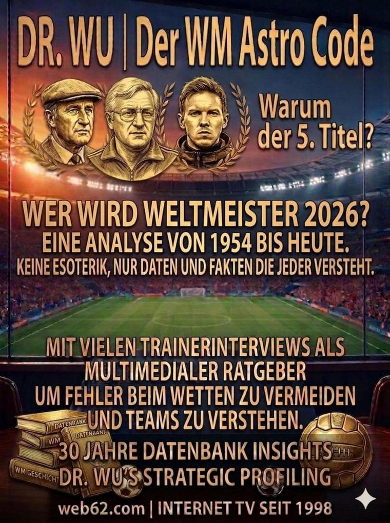Der WM 2026 Astro Code von Dr. Wu