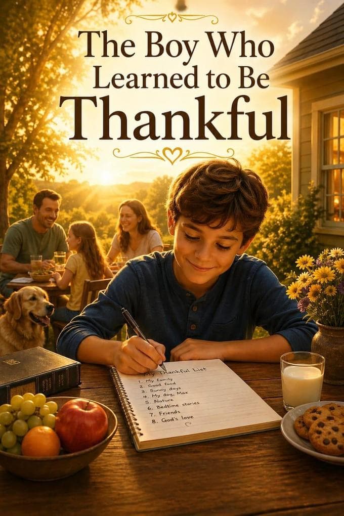 The Boy Who Learned to Be Thankful