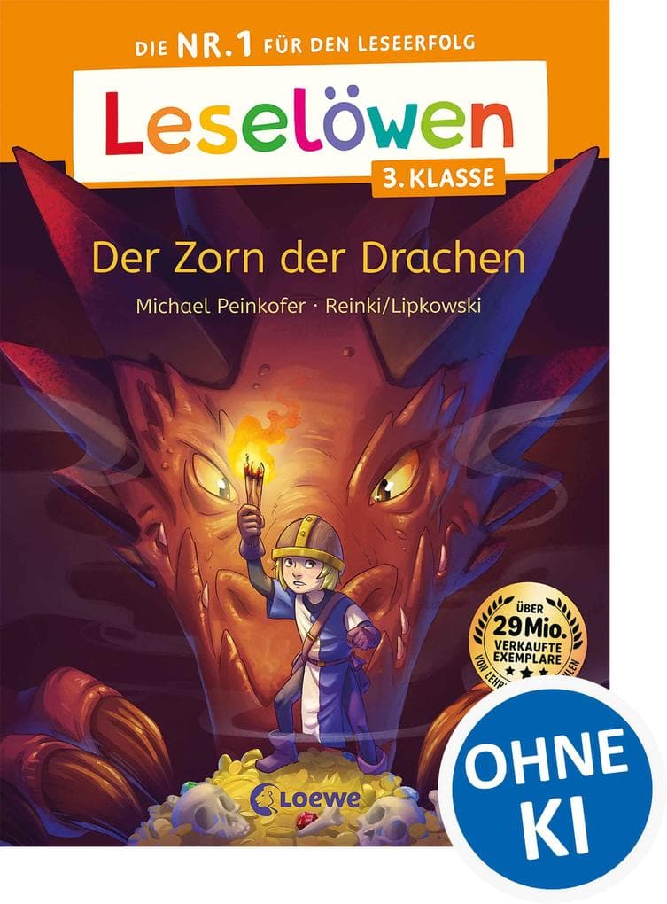 Leselöwen 3. Klasse - Der Zorn der Drachen